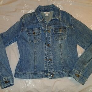 NWOT! LOFT Women's Jean Jacket in Classic Blue